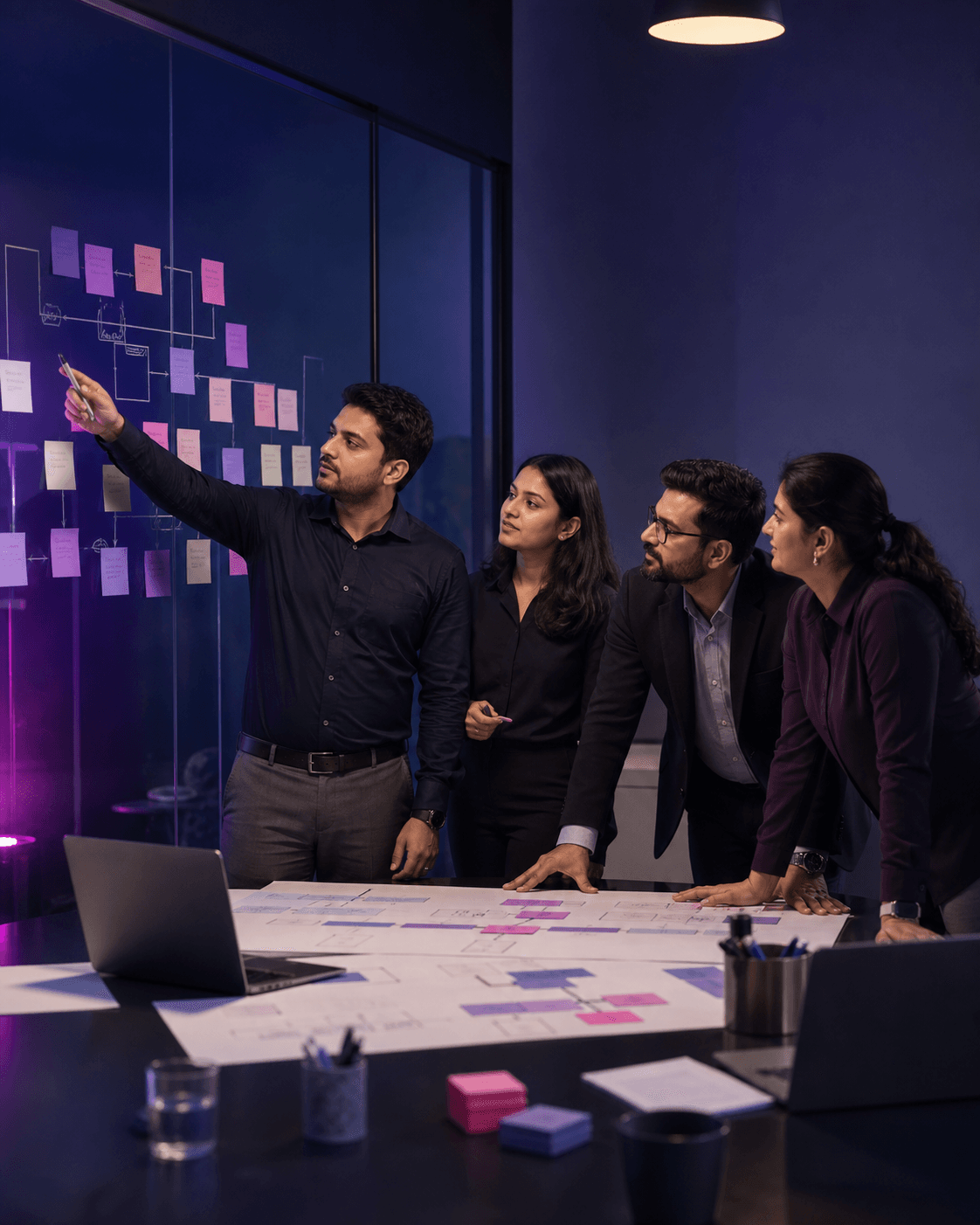 Conceptual Forge visual for Corporate AI Training